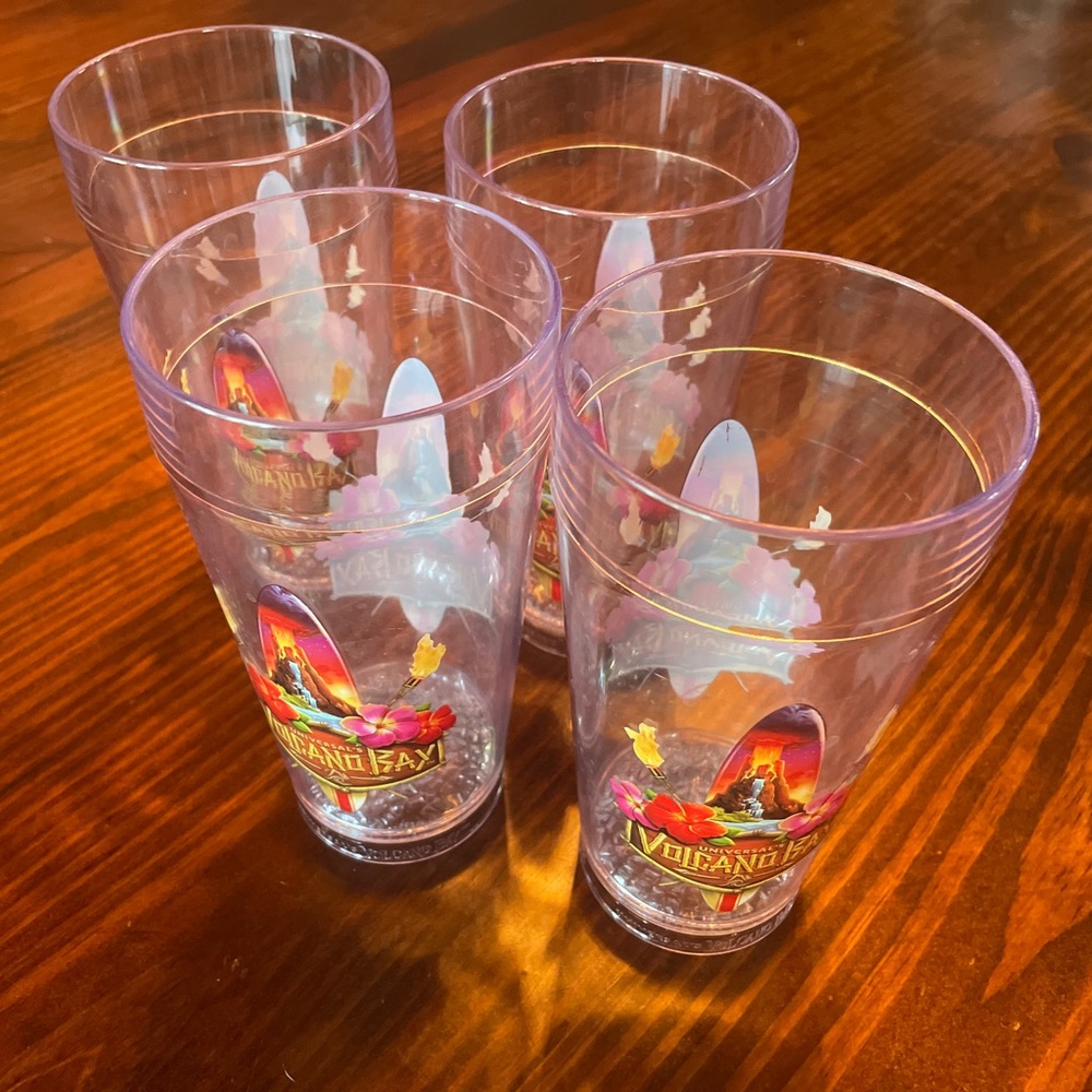 Volcano Bay Souvenir Cups Set of 4